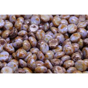 Korálek Skleněný kabošon č.1411 - 8 mm