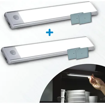 Noční světlo HandyLux Slim Bright, magnetická power LED lišta 1+1