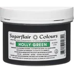 Sugarflair Sugarflair gelová barva Holly green XXL - zelená - 400g