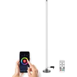 Solight LED smart stojací lampa Rainbow, wifi, RGB, CCT, 140cm