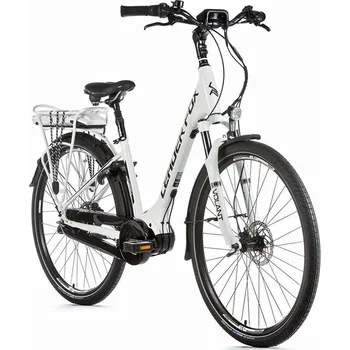 Elektrokolo Městské elektrokolo Leader Fox NEBA 28", 2021-2 18" TMAVĚ MODRÁ/ZLATÁ KOLA NA PRODEJ