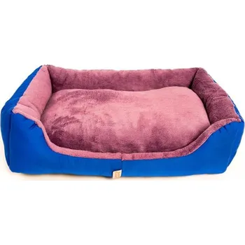 Pelíšek pro psa Pelech obd. memory Orion tm.modrá/fialová 80x60