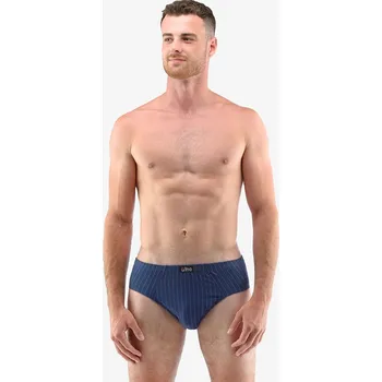 Pánské spodní prádlo Gina Pánské slipy se širším bokem Gino 71118P Barva: TMAVĚ MODRÁ, Velikost: XL/XXL