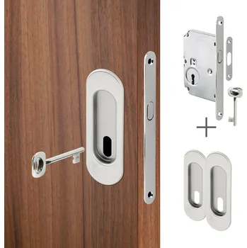 Dveřní kování ACT Set pro posuvné dveře OV BB (nikl)