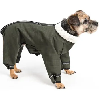 Obleček pro psa Obleček Kombinéza Luna LUX olivová 45cm