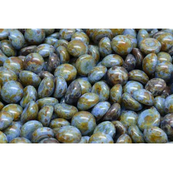 Korálek Skleněný kabošon č.1408 - 8 mm