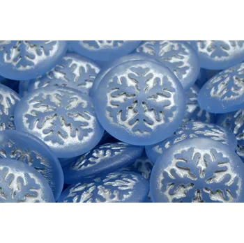 Korálek Skleněný kabošon č.1496 - 21 mm