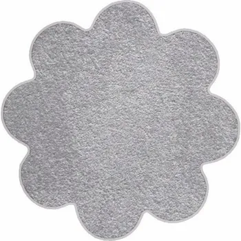 Koberec Kusový koberec Eton šedý květina, 120x120 kytka, šedá, kuchyně, Vopi - 1 rok na vrácení + DOPRAVA ZDARMA k Vám i zpět