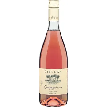 Víno Zweigeltrebe rosé PS bio polosuché 11,5% 0,75 CIBULKA č.š. 1ZWR/21 G.