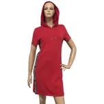 Tommy Hilfiger dámské sportovní šaty s kapucí červené Velikost: S