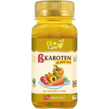 Přírodní produkt VitaHarmony Beta karoten (10.000 m.j.) 365 tablet