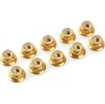 Matice samojistná s přír. M3 hliník zlatá (10)