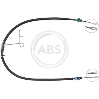 Lanko parkovací brzdy Tažné lanko, parkovací brzda, , 2380524, KK212A635AA, A.B.S., K10093