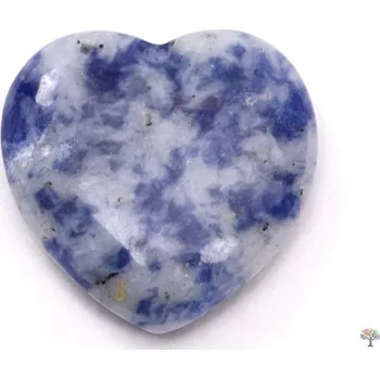 Drahý kámen Magieprirody.cz Srdce Sodalit 20x20 mm - Sodalitové srdce #42