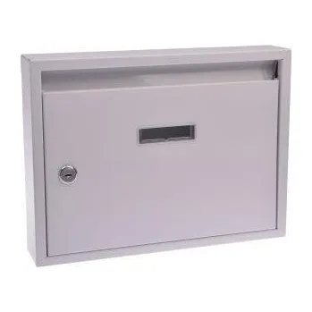 Poštovní schránka schránka poštovní paneláková 320x240x60mm BÍ bez děr