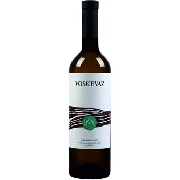 Arménské bílé víno Voskevaz Winery - White Semi-sweet Arménské bílé víno