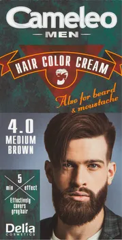 Barva na vlasy Delia Cosmetics Cameleo Men barva na vlasy 30 ml 4.0 Medium Brown