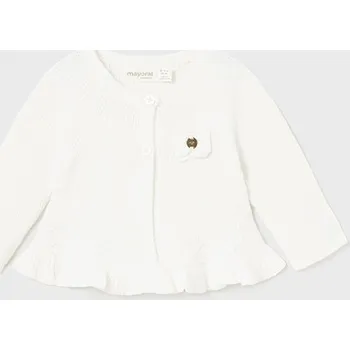 Dívčí svetr Mayoral 2303 bílý Rozměr: 1 - 2 měsíce, 60 cm