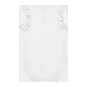 Kojenecký body United Colors Of Benetton Dětské body 3P4ZAB00D Bílá Regular Fit 62