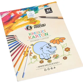 Barevný papír Kreslící tvrdé papíry, 10 ks / 180 g