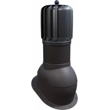 Střecha Větrací komínek Eurovent VENTOS X ROTO BITU O Barva: 8019 - hnědá