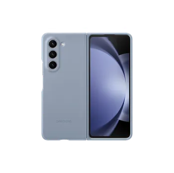 Z Fold5 Zadní kryt z eko kůže Icy Blue