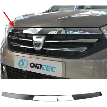 Lišta karosérie Nerez lišta masky pod kapotou Dacia Dokker 2012-21, Lodgy Stepway 2012+