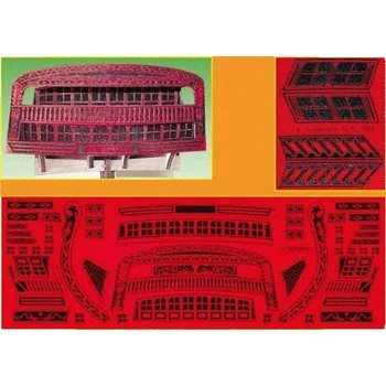 RC model letadla Mantua Model Gravírované díly dřevo: Le Superbe