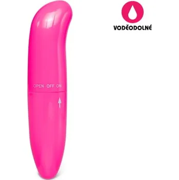 Vibrátor VšeNaSex.cz Mini vibrátor G-bod růžový