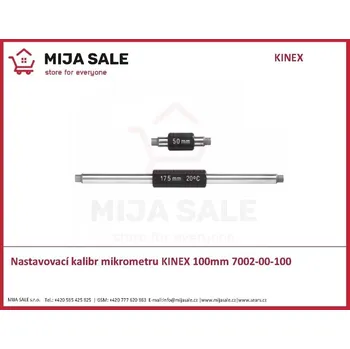 Nastavovací kalibr mikrometru KINEX 100mm 7002-00-100