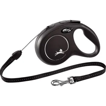 Vodítko pro psa Flexi Classic NEW S lanko 8 m černé 12 kg