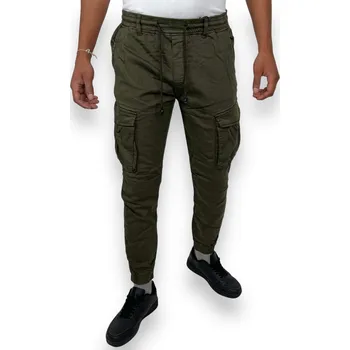 Viman Pánské olivové džíny Barva: Olivová, Velikost: 40