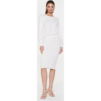 Dámská sukně Liu Jo Sport Midi sukně TA3060 MS49I Béžová Slim Fit XS