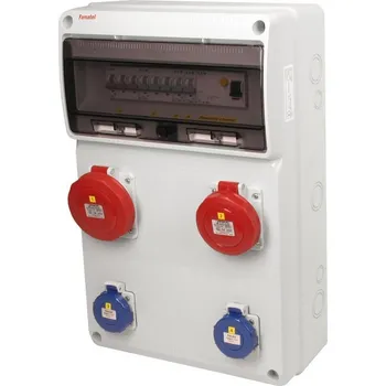 Elektroinstalační materiál FAMATEL Skříň ZSF20101000.1/3952 IP65 zásuvková V4409-6KA