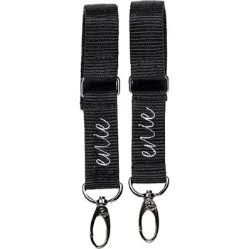 ENIE BABY úchyty na kočárek M Black