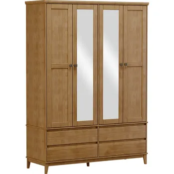 Šatní skříň Skříň 4 dveře PRATA dub