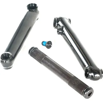 Klika na kolo FAMILY kliky - Tubular 3-Piece 48-Spline BMX Cranks (ČERNÁ) velikost: 170mm
