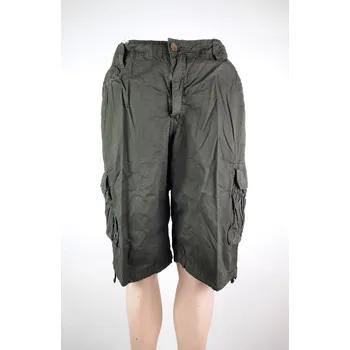 Pánské kraťasy LOSHAN Kraťasy vzor ARMY GREEN Tmavě zelené Velikost: 30