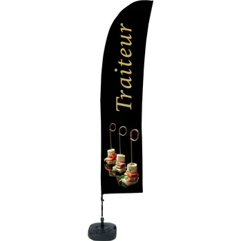 Beach Flag Budget Set Wind velký Caterer French ECO