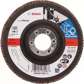 Brusný kotouč Lamelový brusný kotouč X571, Best for Metal BOSCH 2608607325