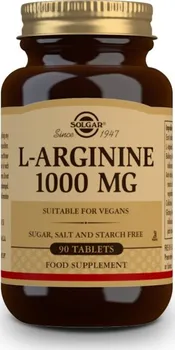 Aminokyselina Solgar L-Arginin 1000 mg 90 tbl.