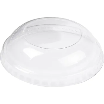 Jednorázové nádobí Gastro obaly Víčko PET klenuté bez otvoru prům. 72mm (min. počet 2000ks)