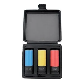 Gola hlavice 4CZech 1/2" sada hlavic nástrčných 17,0 + 19,0 + 21,0 mm, na ALU disky kol, délka 85 mm - 4CZ-7290