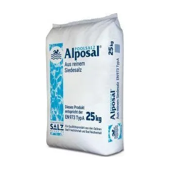 Bazénová chemie ALPOSAL® - bazénová sůl 25 kg