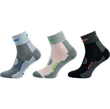 Pánské ponožky Novia Ponožky Sport collection outdoor 1204 Barva: Bílá, Velikost: 28-29