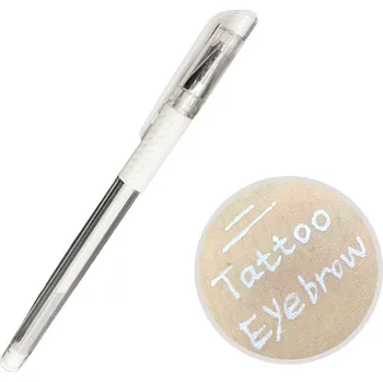 Tužka na obočí Bílý gelový fix na obočí