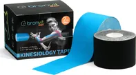 BronVit Sport Kinesiology Tape 2x 5 cm x 6 m černá/modrá