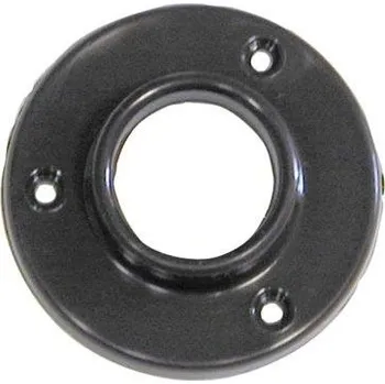 Nábytkové kování Růžice skříňová plastová, BÍ (50ks)