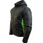 HAVEN Cyklistická zateplená bunda - THERMAL - černá/žlutá XS