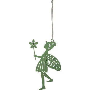 Velikonoční dekorace Kovová víla k zavěšení K1436-15